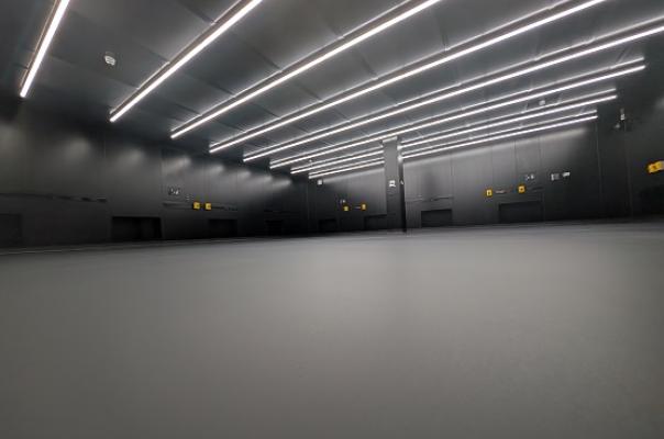Inside the Surrey Satellite ISO Class 5 cleanroom built by Clean Room Construction