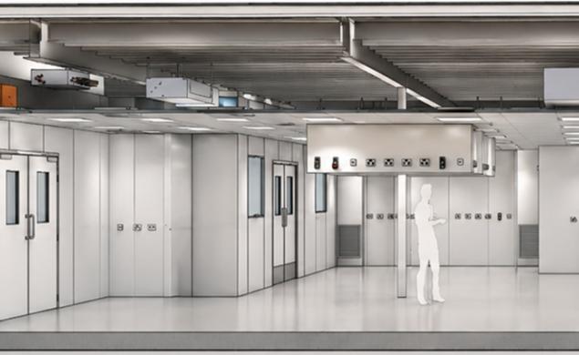 Pall Europe Cleanroom, designed and built by Clean Room Construction