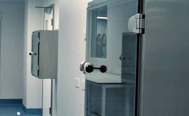 University College London Hospitals Cleanroom, designed and built by Clean Room Construction