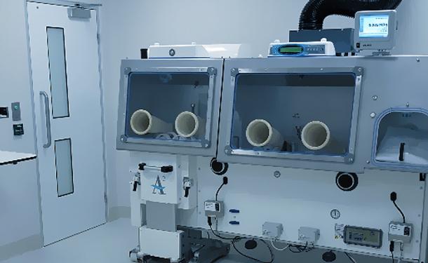 Brighton 3Ts Radiopharmacy Cleanroom Build, designed and built by Clean Room Construction