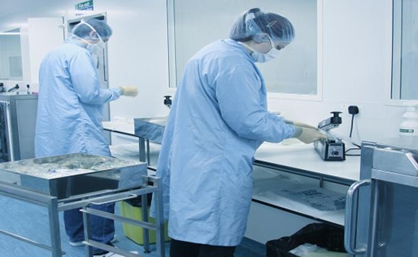 Clinovia Healthcare Cleanroom, designed and built by Clean Room Construction