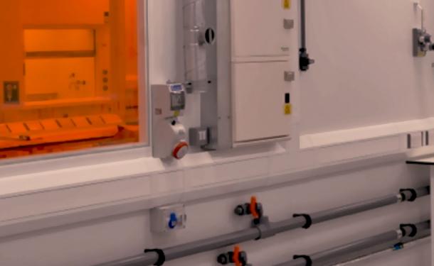 University of Birmingham Cleanroom, designed and built by Clean Room Construction