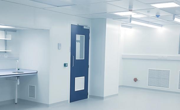 King's College London Strand Building Cleanroom, designed and built by Clean Room Construction
