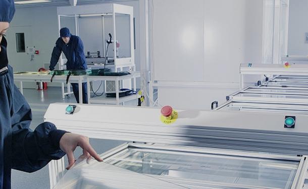 Zytronic Cleanroom, designed and built by Clean Room Construction